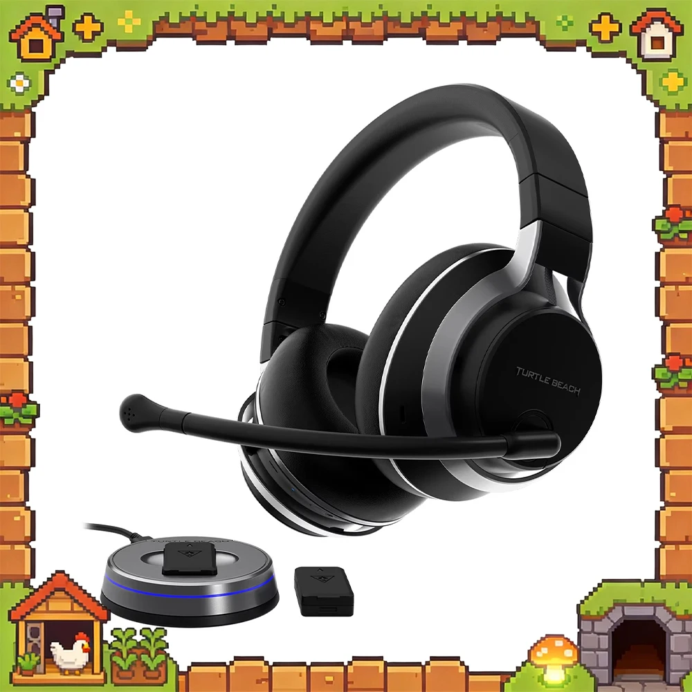 Turtle Beach STEALTH PRO Gaming Earphones Bluetooth noise reduction Wireless Headphones Immersive High Fidelity 3D Sound Effect
Turtle Beach STEALTH PRO Gaming Earphones Bluetooth noise reduction Wireless Headphones Immersive High Fidelity 3D Sound Effect