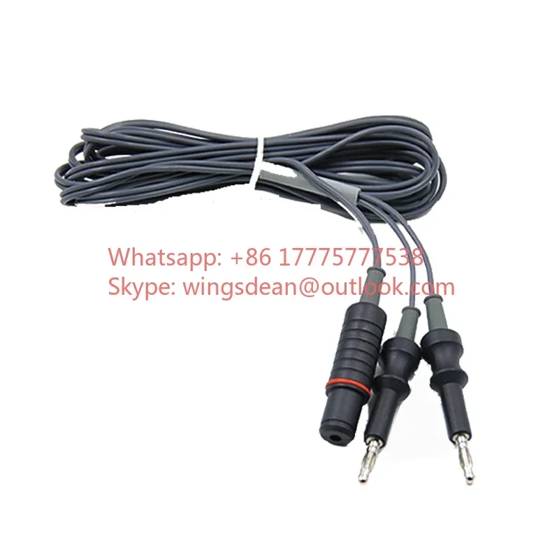 Endoscope Bipolar Electrocoagulation Line 4.0 Banana Insert To 3.0 Double Copper Tube 3M
Endoscope Bipolar Electrocoagulation Line 4.0 Banana Insert To 3.0 Double Copper Tube 3M