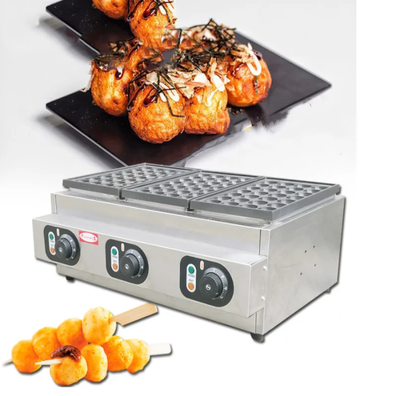 1200W Octopus Ball Grilling Machine Non Stick Electric Stove Fish Ball Furnace Machine for Commercial Restaurant Coffee Shop
1200W Octopus Ball Grilling Machine Non Stick Electric Stove Fish Ball Furnace Machine for Commercial Restaurant Coffee Shop