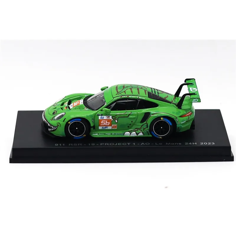 # Y307 Spark 1:64 911 RSR-19 №56 PROJECT1-AO Le Mans 24H 2023 Зеленая модель автомобиля из литого металла
# Y307 Spark 1:64 911 RSR-19 №56 PROJECT1-AO Le Mans 24H 2023 Зеленая модель автомобиля из литого металла