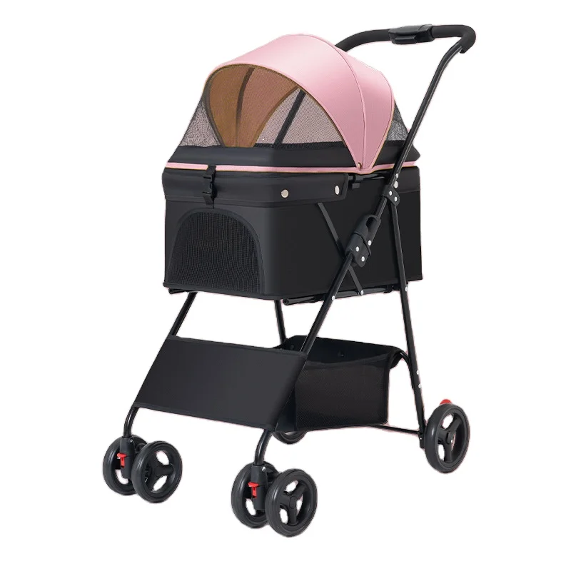 High Quality Large Space Universal Wheel One Button Retract Pet Outdoor Trolley Dog Cat Stroller and Carrier
High Quality Large Space Universal Wheel One Button Retract Pet Outdoor Trolley Dog Cat Stroller and Carrier