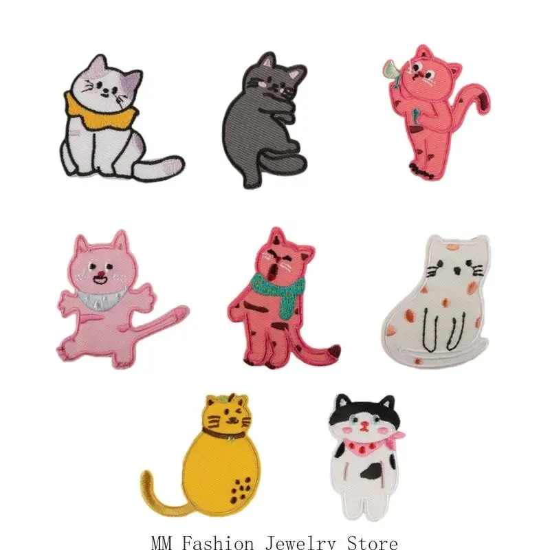 Lovely Cats Theme Cloth Patches Embroidery Applique Repair Patches Sewing Supply For Decorating Garment Accessories 8PCS
Lovely Cats Theme Cloth Patches Embroidery Applique Repair Patches Sewing Supply For Decorating Garment Accessories 8PCS
