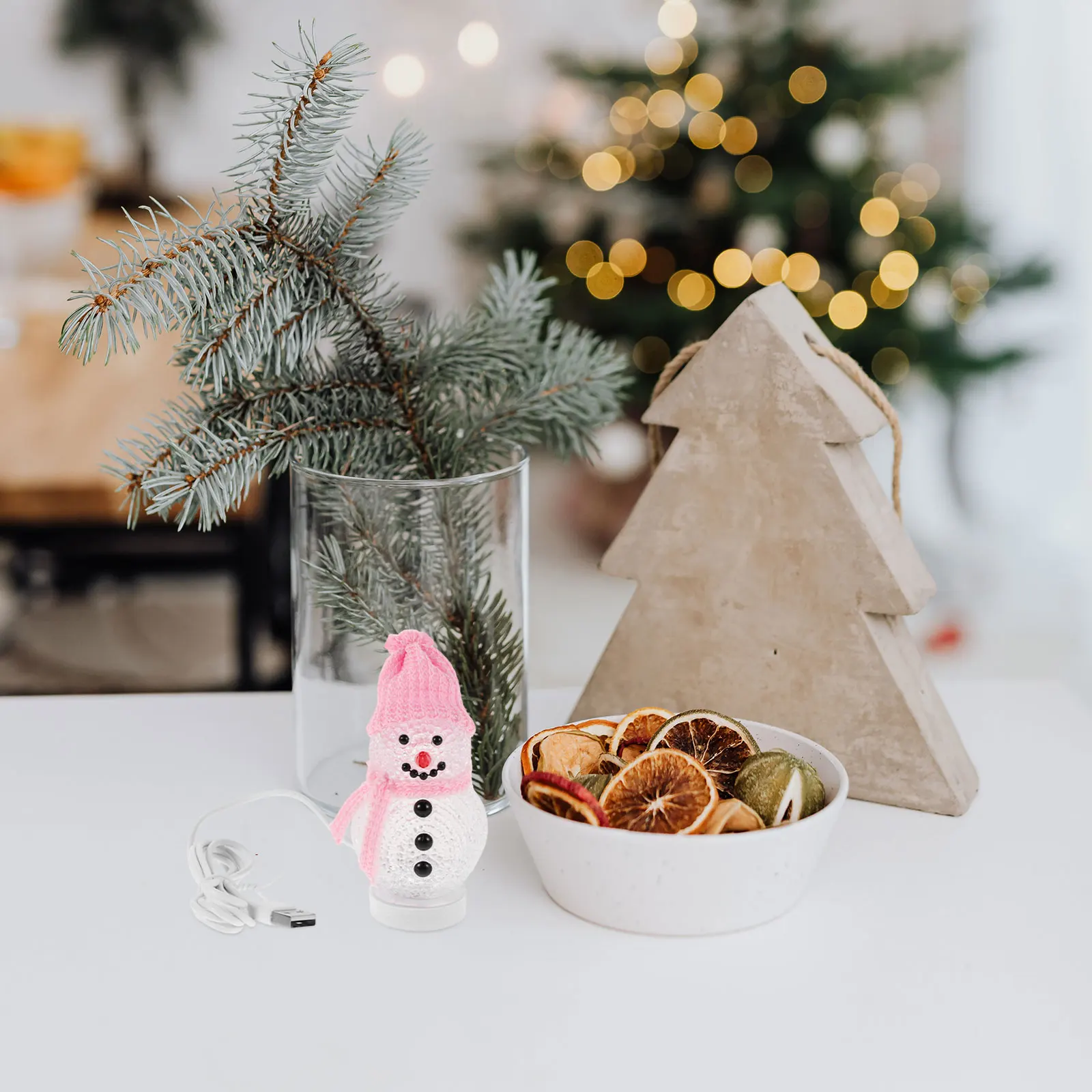 2Pcs Christmas LED Light Snowman Shape Practical Home Room Baby Office Decor Lightweight Portable Table Lamp Pink Hat 
2Pcs Christmas LED Light Snowman Shape Practical Home Room Baby Office Decor Lightweight Portable Table Lamp Pink Hat