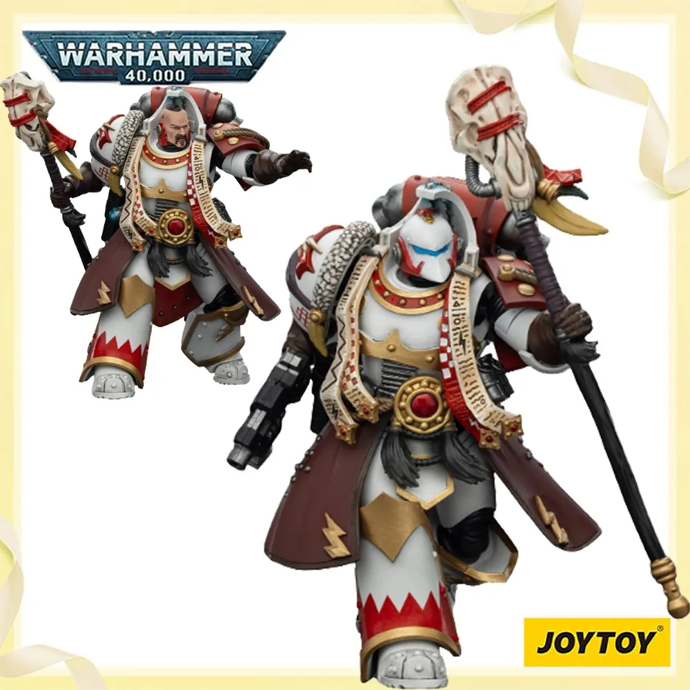 100% Genuine Original in Stock JOYTOY White ScarsStormseer Consul with Force Staff and Bolt Pistol Game Figure Model Decoration
100% Genuine Original in Stock JOYTOY White ScarsStormseer Consul with Force Staff and Bolt Pistol Game Figure Model Decoration