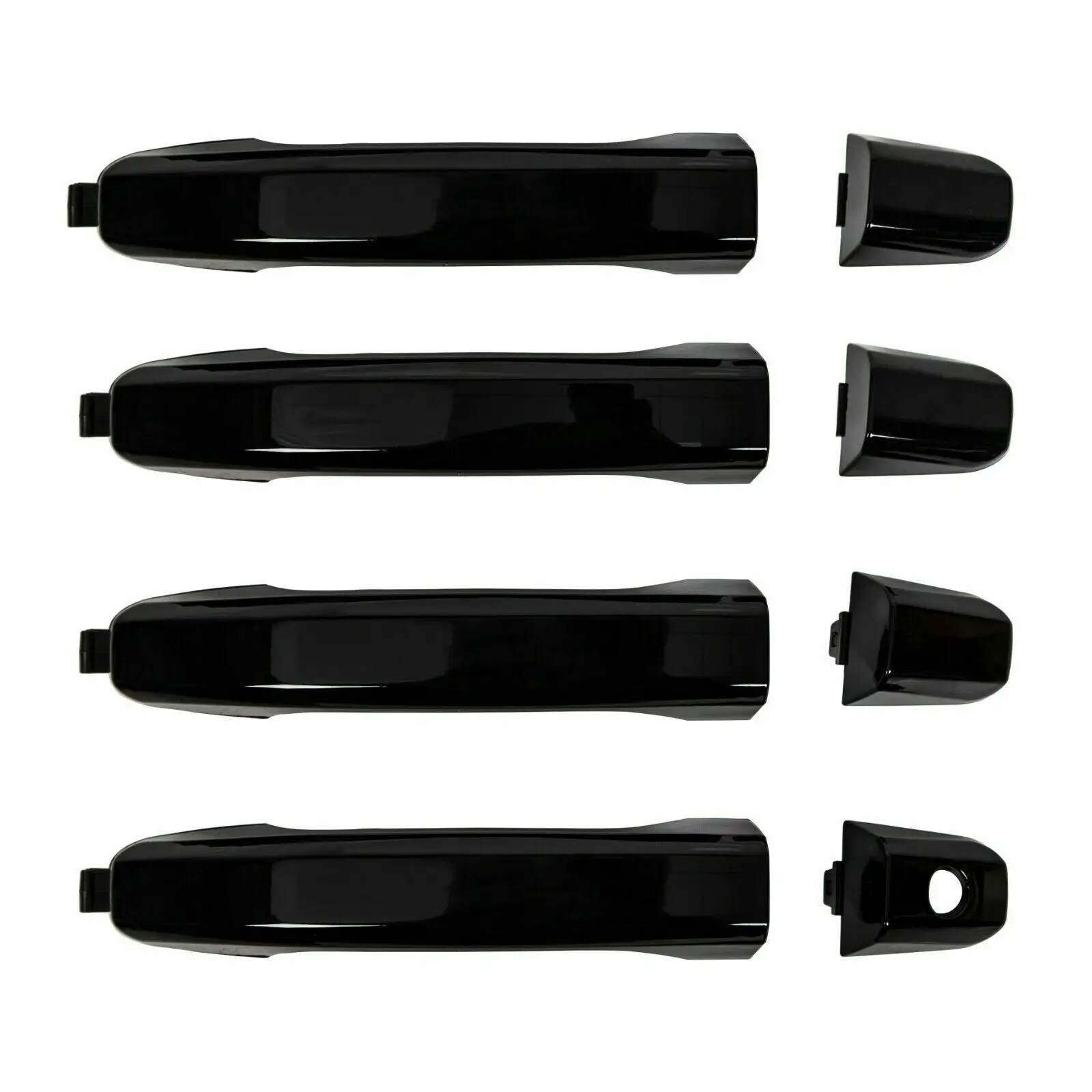 Gloss Black Outside Set of 4 Door Handle Fit 14-19 Chevrolet Silverado 1500 2500
Gloss Black Outside Set of 4 Door Handle Fit 14-19 Chevrolet Silverado 1500 2500