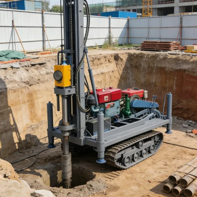 Customized Portable Water Well Drilling Rig For Farm Irrigation Compact Diesel Machine Electric Start
Customized Portable Water Well Drilling Rig For Farm Irrigation Compact Diesel Machine Electric Start