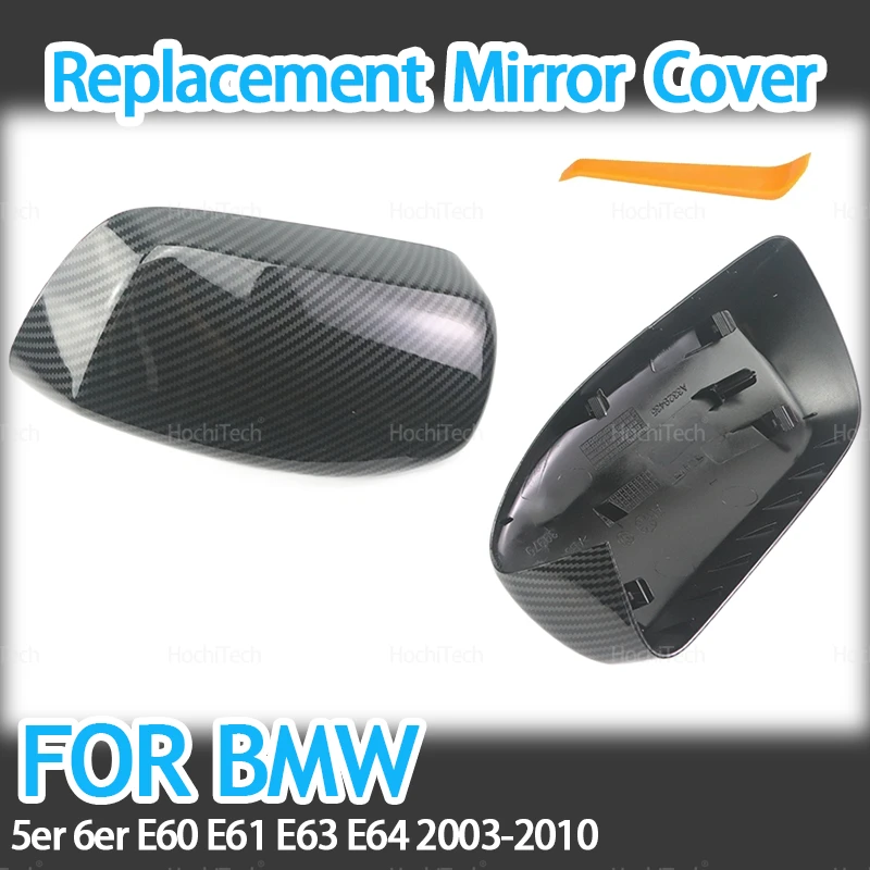 Rearview Mirror Cover Wing Side Rear View Mirror Cap for BMW 5 6 Series E60 E61 E63 E64 2003-2010 Original Style Accessories
Rearview Mirror Cover Wing Side Rear View Mirror Cap for BMW 5 6 Series E60 E61 E63 E64 2003-2010 Original Style Accessories