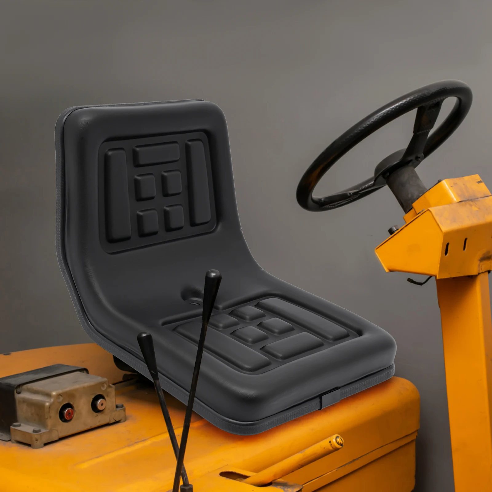 Универсальное сиденье для трактора с высокой спинкой, эргономичный дизайн, прочное покрытие из ПВХ, удобная пенопластовая подкладка для тракторов и погрузчиков
Универсальное сиденье для трактора с высокой спинкой, эргономичный дизайн, прочное покрытие из ПВХ, удобная пенопластовая подкладка для тракторов и погрузчиков