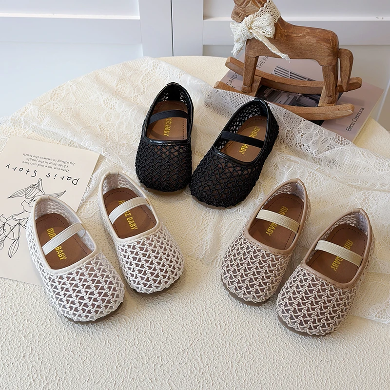 Luxury Silver Gauze Mesh Ballerina Shoes Girl Breathable Hollow Out Lace Crochet Ballet Flats Child Fishnet Zapatos Girls Shoes
Luxury Silver Gauze Mesh Ballerina Shoes Girl Breathable Hollow Out Lace Crochet Ballet Flats Child Fishnet Zapatos Girls Shoes
