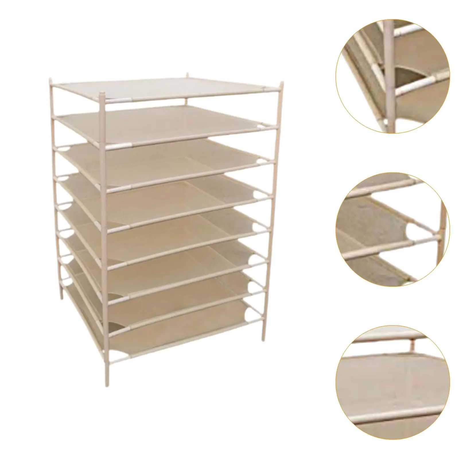 Laundry Drying Rack Mesh Holder Load Bearing Organizer 8 Layer
Laundry Drying Rack Mesh Holder Load Bearing Organizer 8 Layer