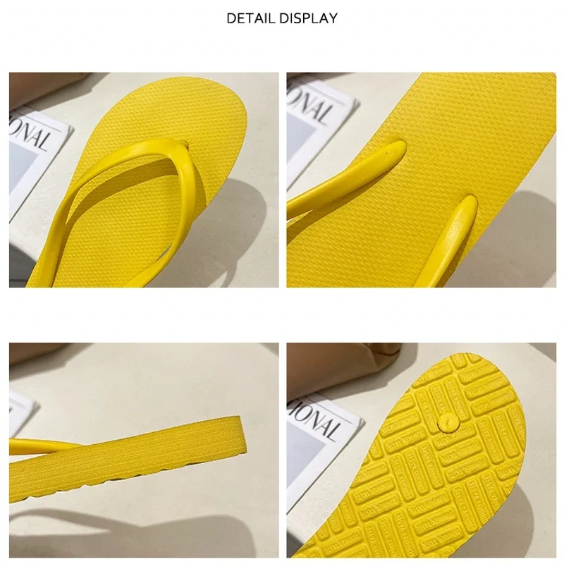 Women's Flip Flops Flat Sandals Summer Casual Beach Slippers Lightweight Soft Anti-slip Home Slides Ladies Shoes Wholesale
Women's Flip Flops Flat Sandals Summer Casual Beach Slippers Lightweight Soft Anti-slip Home Slides Ladies Shoes Wholesale