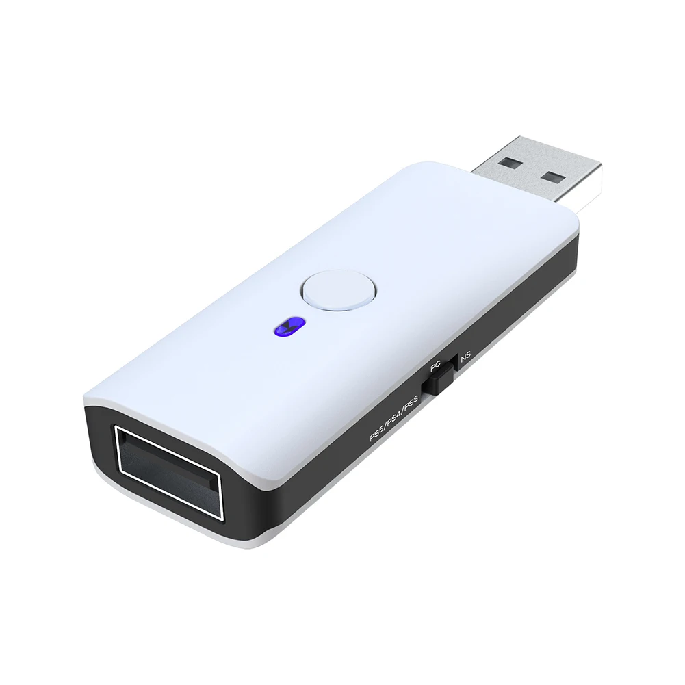 Game Controller Converter Wireless USB Adapter for PS5/PS4/NS/PC/P3 Controller USB Bluetooth-compatible PC Adapter
Game Controller Converter Wireless USB Adapter for PS5/PS4/NS/PC/P3 Controller USB Bluetooth-compatible PC Adapter