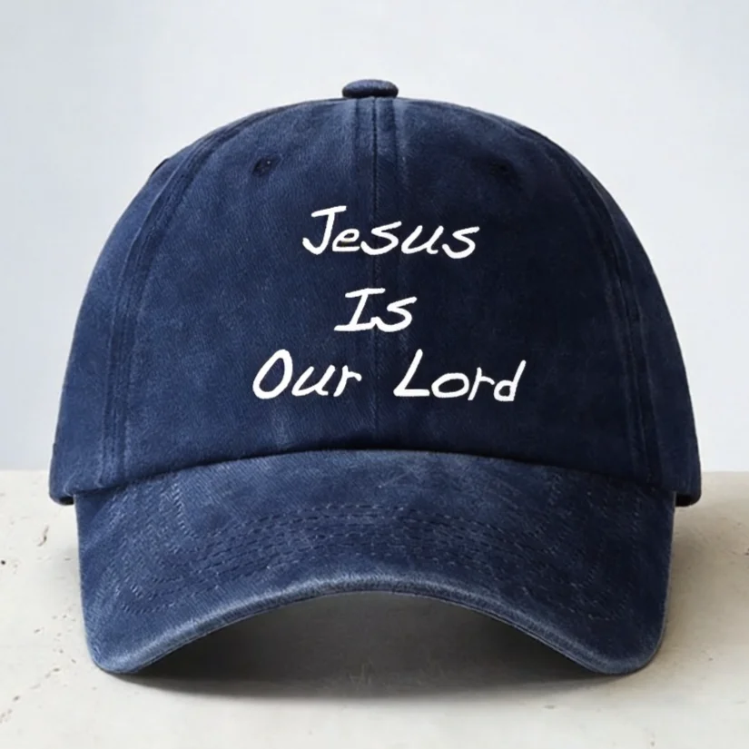 Jesus is our lord Baseball Cap Summer Washed Denim Hat fashion Snapback Caps For Men Women Hip Hop Cap Dad Hats
Jesus is our lord Baseball Cap Summer Washed Denim Hat fashion Snapback Caps For Men Women Hip Hop Cap Dad Hats