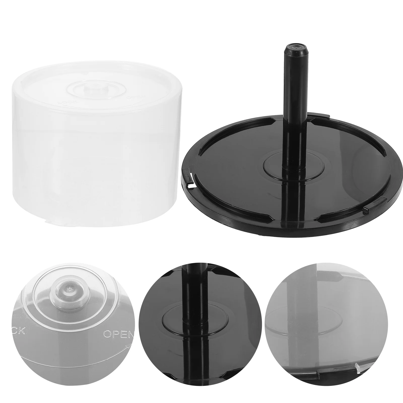 2 Pcs CD Storage Bin Travel Photo Boxes Bins with Lids Plastic Series Dvd Container
2 Pcs CD Storage Bin Travel Photo Boxes Bins with Lids Plastic Series Dvd Container