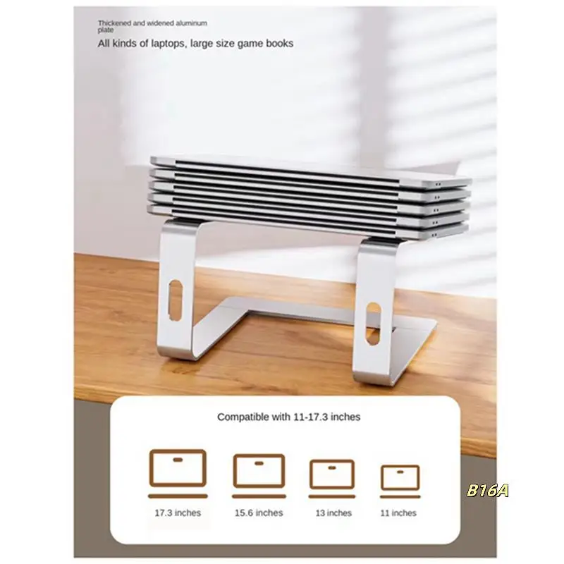 Aluminum Stand For Portable Laptop Stand Desktop Stand Durable Easy Install Easy To Use Silver
Aluminum Stand For Portable Laptop Stand Desktop Stand Durable Easy Install Easy To Use Silver