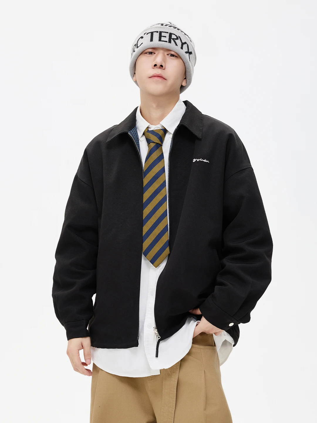 Мужская двусторонняя рабочая куртка Cleanfit American Style: модная, свободная, повседневная, с узором, верхняя одежда
Мужская двусторонняя рабочая куртка Cleanfit American Style: модная, свободная, повседневная, с узором, верхняя одежда