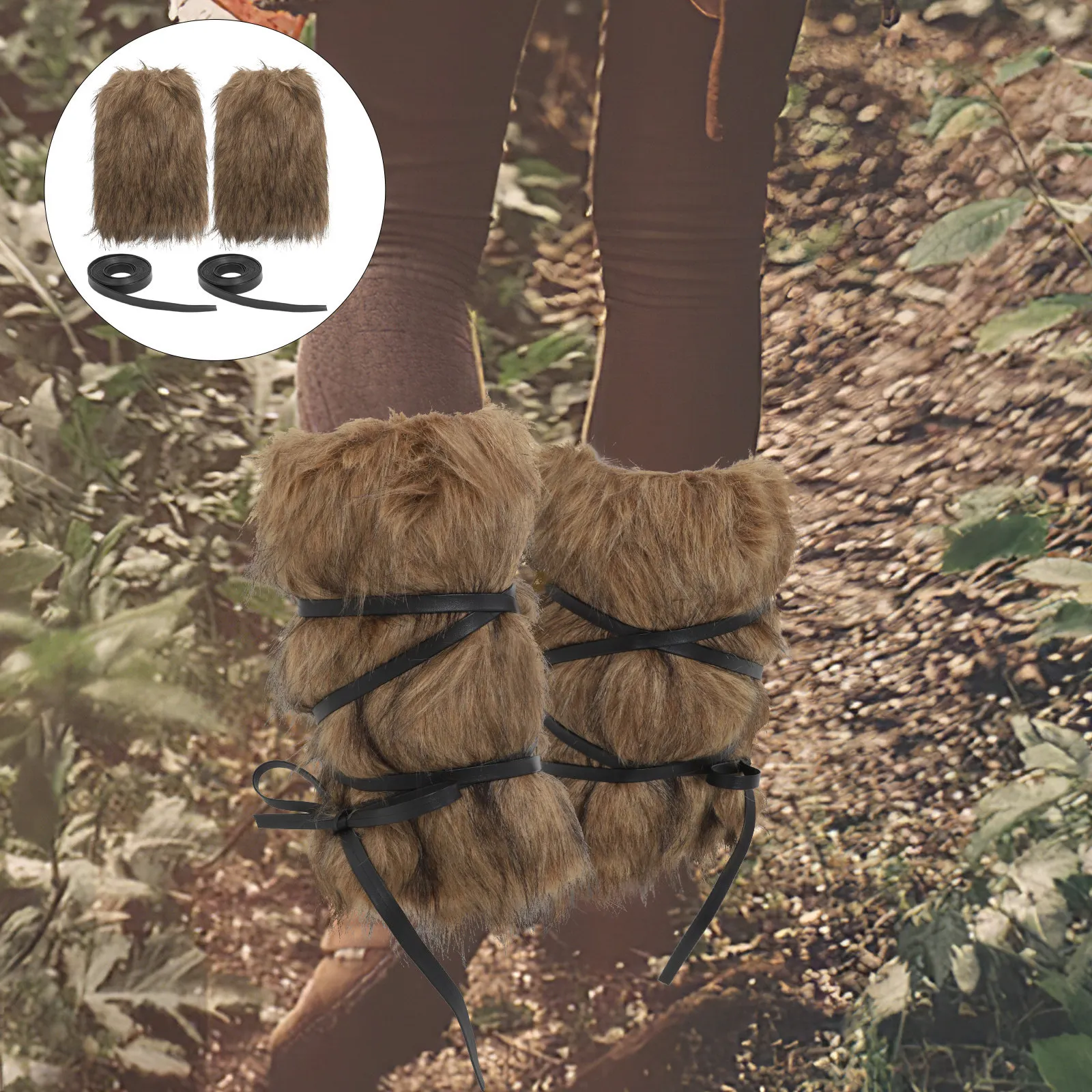 1Set Adjustable Viking Leg Wraps for Halloween Medieval Themed Parties Cosplay Wrist Cuffs Warm Boot Covers Unisex Style
1Set Adjustable Viking Leg Wraps for Halloween Medieval Themed Parties Cosplay Wrist Cuffs Warm Boot Covers Unisex Style