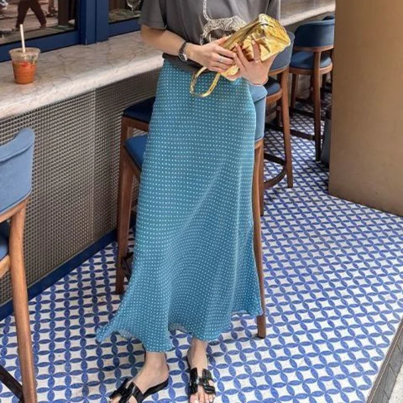 High Waist French Retro Temperament Wave Point Simple Commuting 2025 Summer Sweet Commuter Women's Dress
High Waist French Retro Temperament Wave Point Simple Commuting 2025 Summer Sweet Commuter Women's Dress