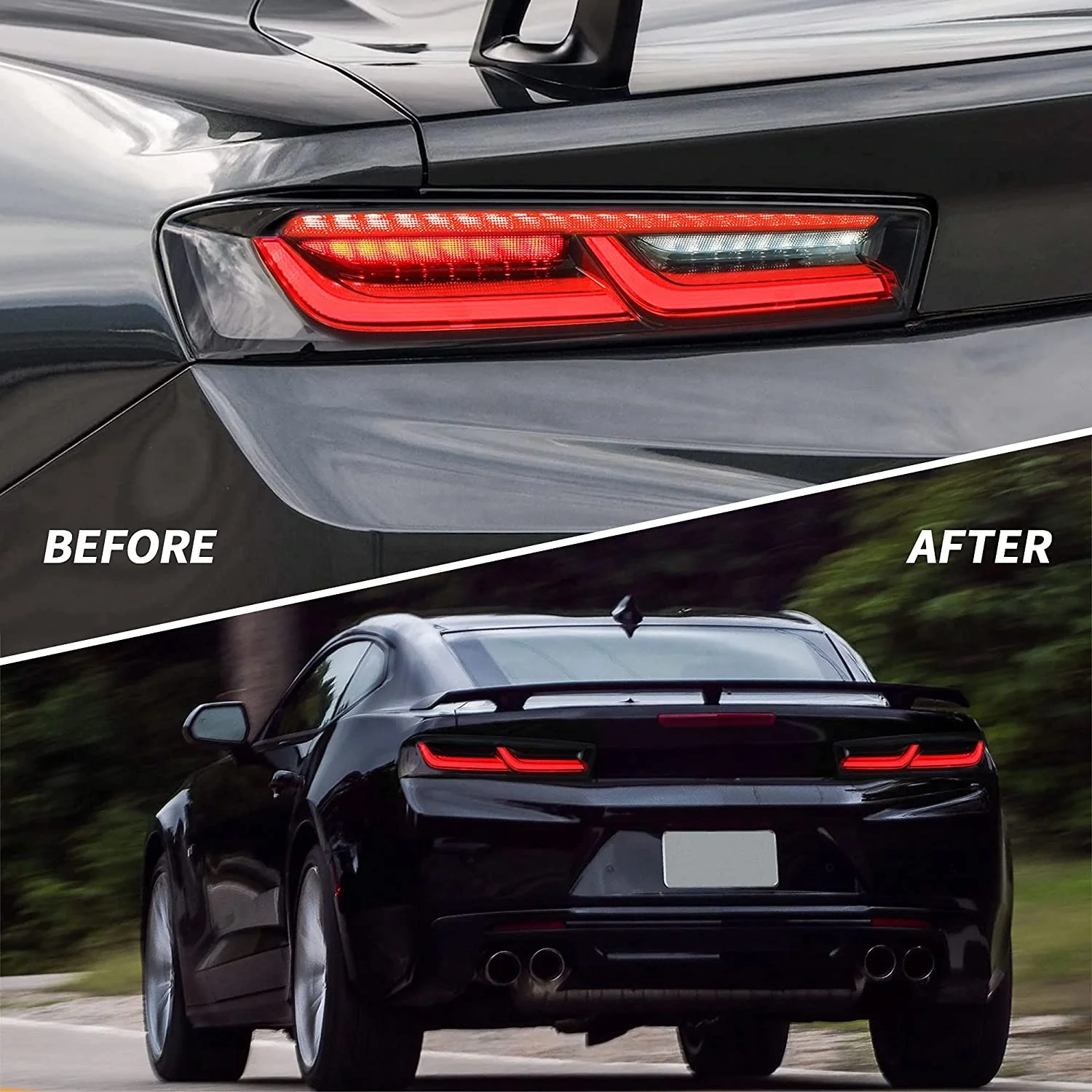 Прозрачные светодиодные задние фонари VLAND для задней лампы CHEVROLET CAMARO 2016–2017 гг.
Прозрачные светодиодные задние фонари VLAND для задней лампы CHEVROLET CAMARO 2016–2017 гг.