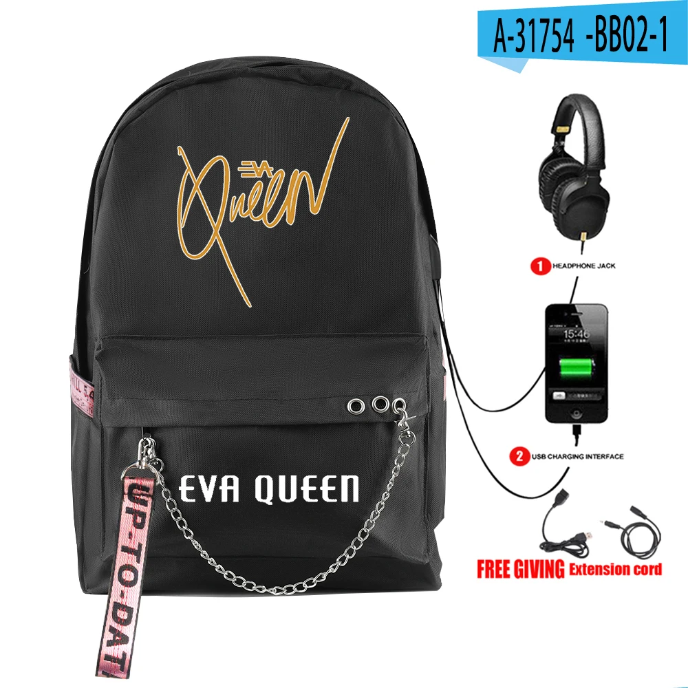 Harajuku Youthful School Bag Unisex Pretty Eva queen Travel Bags Usb Rechargeable Oxford Waterproof Notebook Shoulder Backpacks
Harajuku Youthful School Bag Unisex Pretty Eva queen Travel Bags Usb Rechargeable Oxford Waterproof Notebook Shoulder Backpacks
