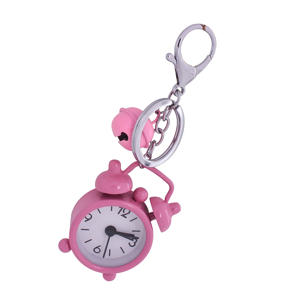1pc Mini Alarm Clock Keychain Pink Cute Keychains for Kids Girls Gifts Small Clock Pendant Key Ring Creative Accessories
1pc Mini Alarm Clock Keychain Pink Cute Keychains for Kids Girls Gifts Small Clock Pendant Key Ring Creative Accessories