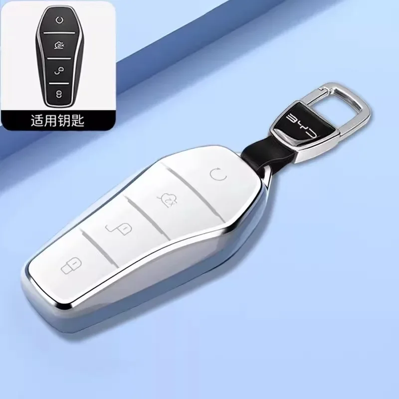 For 2024 BYD Destroyer 05 (Honor Edition DM-i) - TPU NFC Car Remote Key Case Cover Shell Keychain Accessories
For 2024 BYD Destroyer 05 (Honor Edition DM-i) - TPU NFC Car Remote Key Case Cover Shell Keychain Accessories