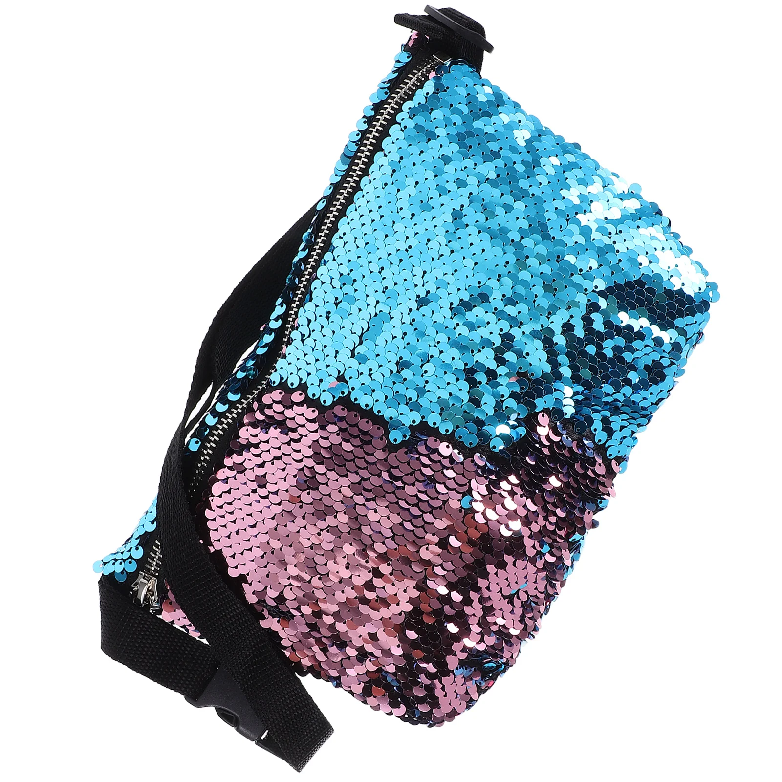 Sequins Waist Fanny Pack for Women Lightweight Blue Color Adjustable Strap Waist Bag Pack Portable Outdoor Use
Sequins Waist Fanny Pack for Women Lightweight Blue Color Adjustable Strap Waist Bag Pack Portable Outdoor Use
