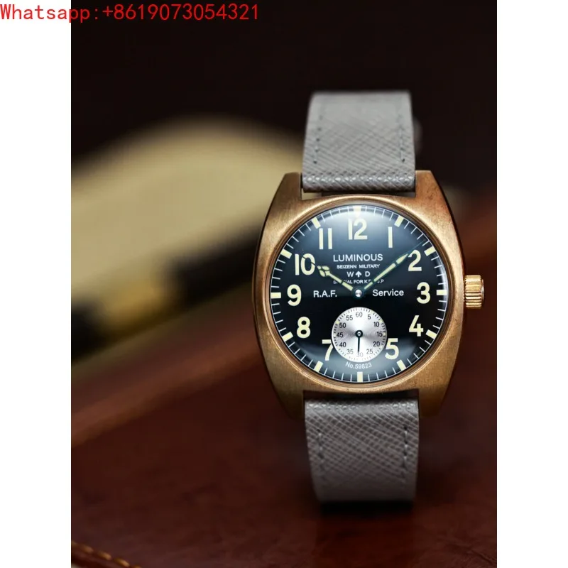 The Great Qin Empire Tin Bronze W10 Retro Luminous World War II Tough Man Mechanical Watch Men
The Great Qin Empire Tin Bronze W10 Retro Luminous World War II Tough Man Mechanical Watch Men