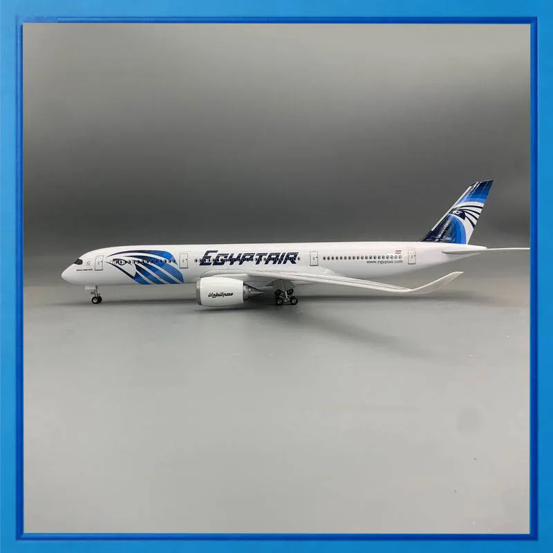 Egyptair Airbus A350 Airplane Model 47Cm Simulation Static Aircraft With Led Lights Landing Wheels Collectible Display Ornament
Egyptair Airbus A350 Airplane Model 47Cm Simulation Static Aircraft With Led Lights Landing Wheels Collectible Display Ornament