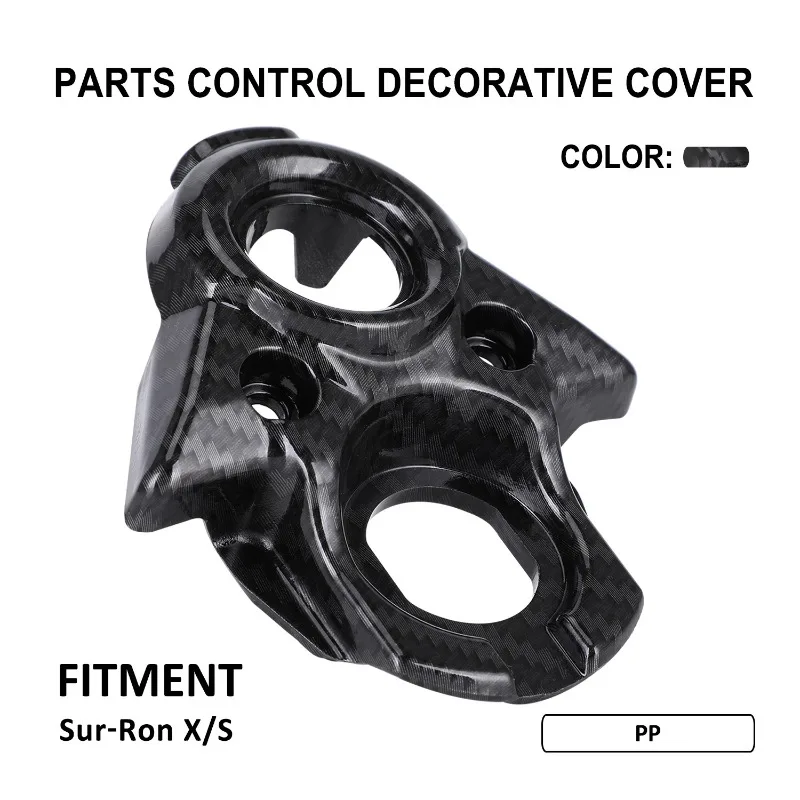 For SurRon Light Bee X Segway X260 Surron Carbon Fiber Central Control Decorative Cover Off-Road Surron Key Plate
For SurRon Light Bee X Segway X260 Surron Carbon Fiber Central Control Decorative Cover Off-Road Surron Key Plate