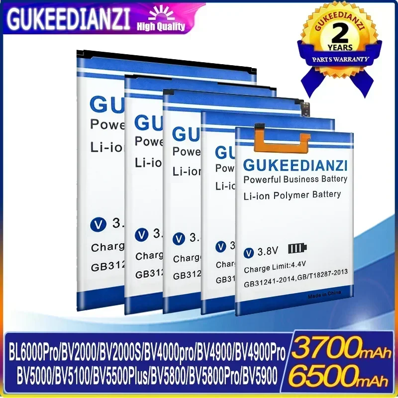 Battery For Blackview BL6000 Pro/BV2000 BV2000S/BV4000 pro/BV4900/BV4900Pro/BV5000/BV5100/BV5500 Plus/BV5800/BV5800 Pro/BV5900
Battery For Blackview BL6000 Pro/BV2000 BV2000S/BV4000 pro/BV4900/BV4900Pro/BV5000/BV5100/BV5500 Plus/BV5800/BV5800 Pro/BV5900