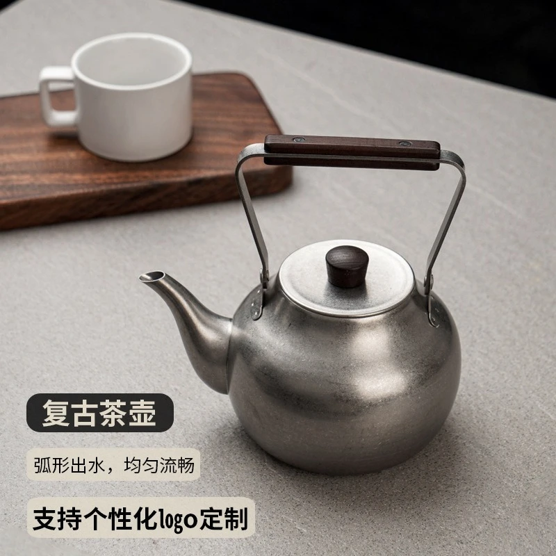 Yuguang 304 stainless steel retro teapot Japanese kettle Outdoor coffee pot Yamano wind hot pot shop stewed teapot
Yuguang 304 stainless steel retro teapot Japanese kettle Outdoor coffee pot Yamano wind hot pot shop stewed teapot