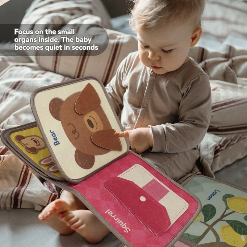 Tear-Proof Quiet Book – Chewable Felt Baby Book with Velcro, Perfect Newborn Gift for Sensory Play
Tear-Proof Quiet Book – Chewable Felt Baby Book with Velcro, Perfect Newborn Gift for Sensory Play