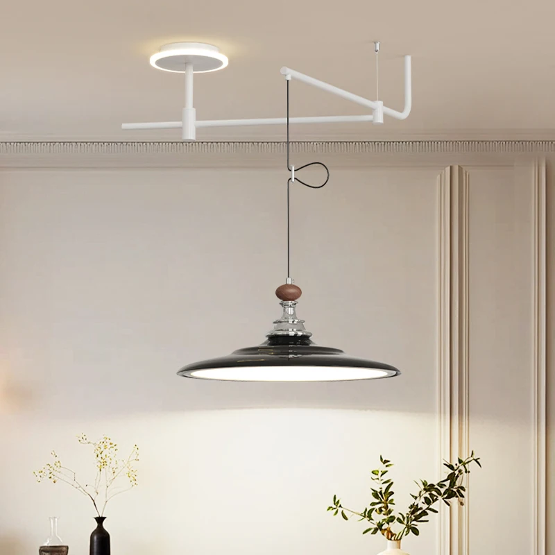 Светодиодные подвесные светильники для ресторана, современный минималистичный дизайнерский светильник цвета ореха для бара, кабинета, столовой, подвесной светильник для главной спальни 
Светодиодные подвесные светильники для ресторана, современный минималистичный дизайнерский светильник цвета ореха для бара, кабинета, столовой, подвесной светильник для главной спальни