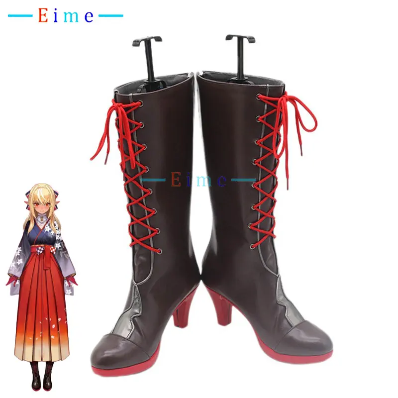 Shiranui Flare Cosplay Shoes High Heel PU Leather Shoes Vtuber Cosplay Props Halloween Carnival Boots Custom Made
Shiranui Flare Cosplay Shoes High Heel PU Leather Shoes Vtuber Cosplay Props Halloween Carnival Boots Custom Made