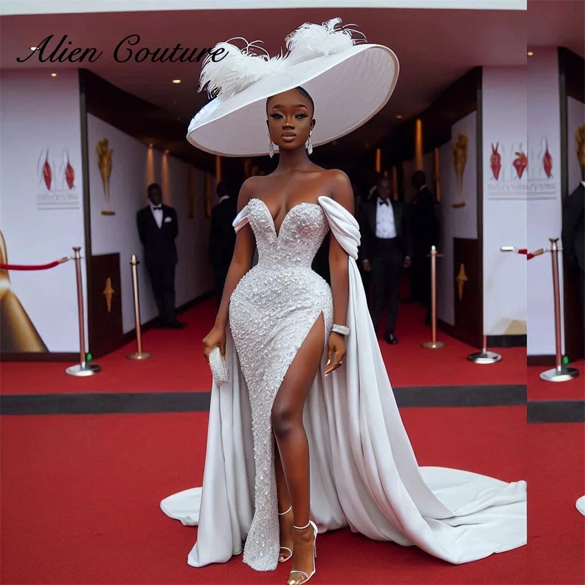 Luxury Mermaid Wedding Dress Woman 2024 Bead Crystals Side Split Vestidos De Novia Bridal Gowns Robe De Mariee Customized
Luxury Mermaid Wedding Dress Woman 2024 Bead Crystals Side Split Vestidos De Novia Bridal Gowns Robe De Mariee Customized