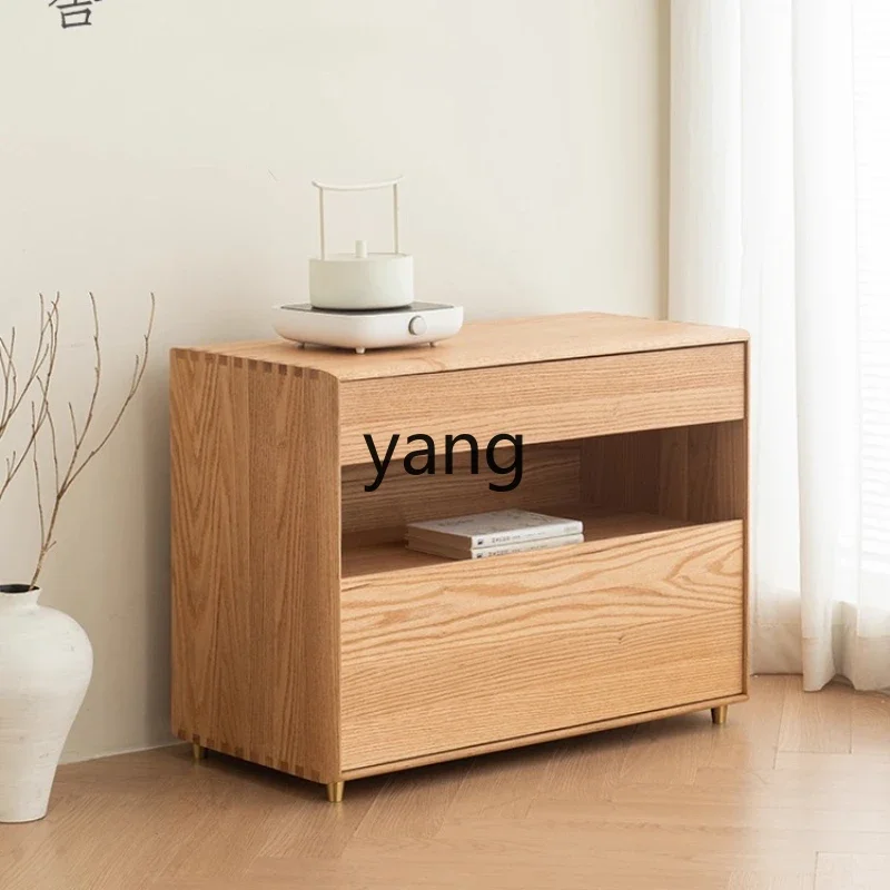 LH Tea Table Side Cabinet Minimalist Solid Wood Modern Simple Home Double Drawer Desk
LH Tea Table Side Cabinet Minimalist Solid Wood Modern Simple Home Double Drawer Desk