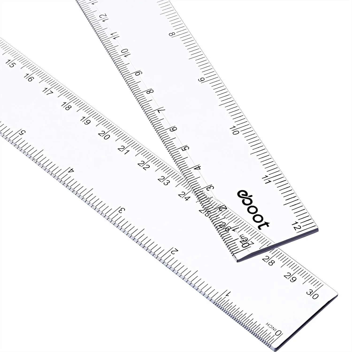 2 Pack Plastic Ruler, Clear Straight Measuring Tool 12 Inch for School Office
2 Pack Plastic Ruler, Clear Straight Measuring Tool 12 Inch for School Office