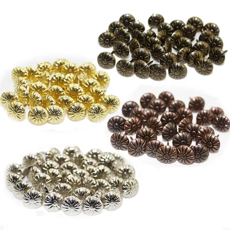 652F 100 Pieces Upholstery Antique Furniture Decorative Tacks Assortment for Jewelry Gift Wine Box Sofa Durable
652F 100 Pieces Upholstery Antique Furniture Decorative Tacks Assortment for Jewelry Gift Wine Box Sofa Durable