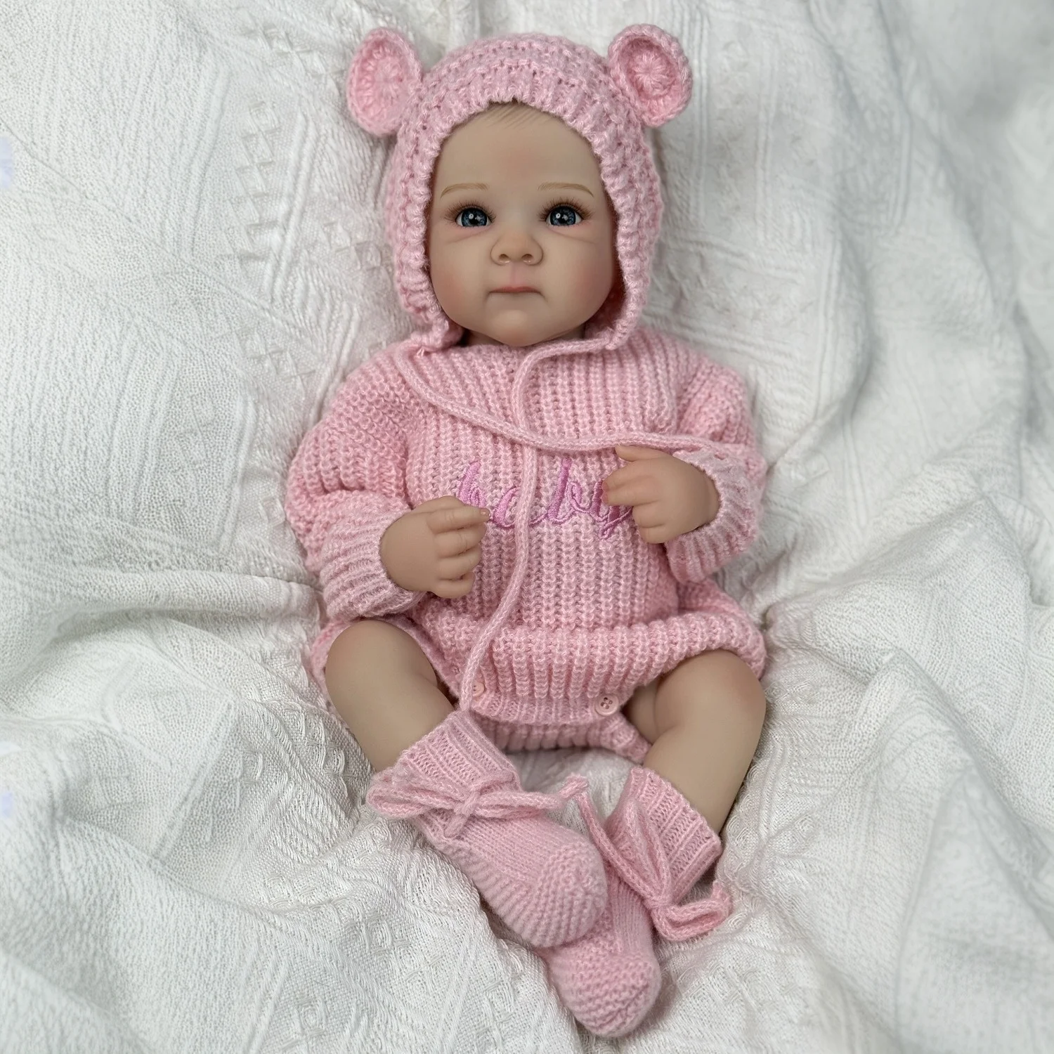 Полная виниловая кукла Reborn для маленьких девочек, игрушка для детей, 19 дюймов, 48 см, милые коллекционные куклы, модный подарок ручной работы на день рождения для ребенка
Полная виниловая кукла Reborn для маленьких девочек, игрушка для детей, 19 дюймов, 48 см, милые коллекционные куклы, модный подарок ручной работы на день рождения для ребенка