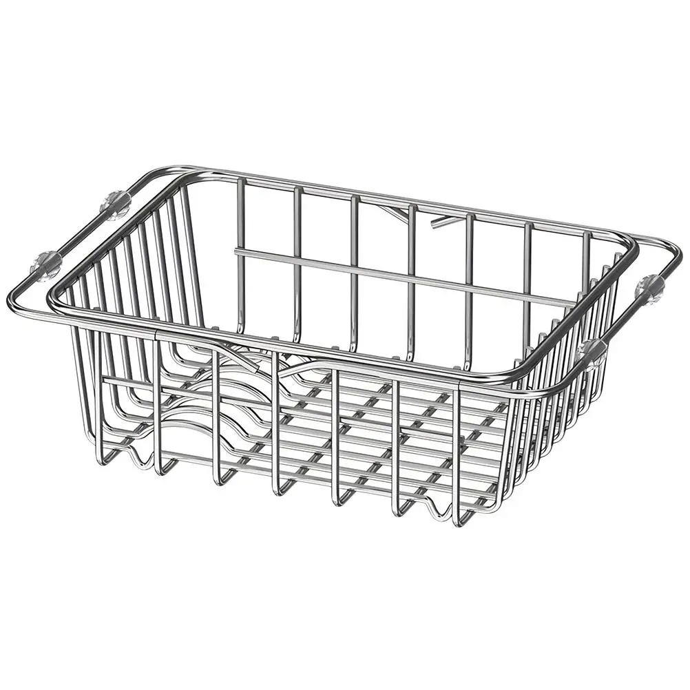 Stainless Steel Kitchen Storage Rack 304 Medium Expandable Drying Rack Sink Dish Drainer Countertop Utensil Holder Water Drain
Stainless Steel Kitchen Storage Rack 304 Medium Expandable Drying Rack Sink Dish Drainer Countertop Utensil Holder Water Drain