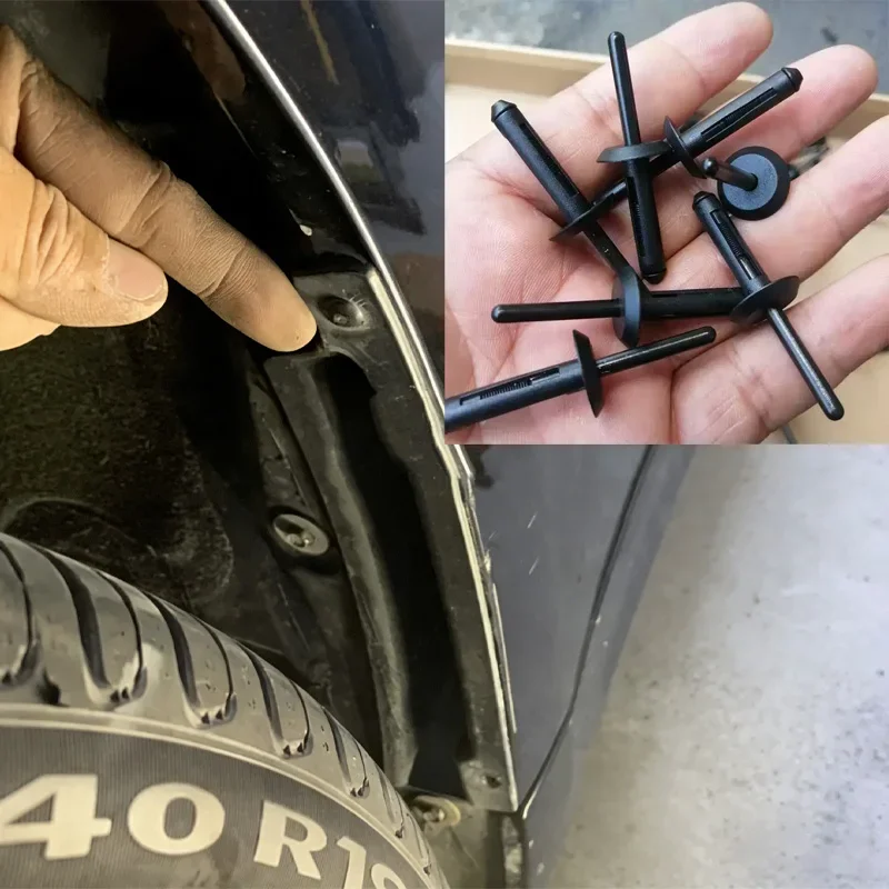 Automotive universal mudguard pad rivet fasteners bumper wheel arch decorative clip body repair kit body fasteners accessories
Automotive universal mudguard pad rivet fasteners bumper wheel arch decorative clip body repair kit body fasteners accessories