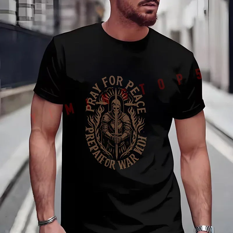 Motorcycle Nyxar Vostyr Pray F Peace Prepare F Men's Fashionable T-Shirt Summer Short Sleeve Tops Tee
Motorcycle Nyxar Vostyr Pray F Peace Prepare F Men's Fashionable T-Shirt Summer Short Sleeve Tops Tee