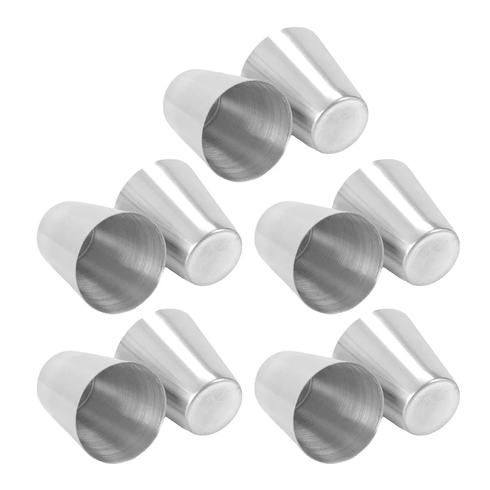 10pcs Stainless Steel Drink Cups Portable Camping Travel Stackable Lightweight Reusable Beverage Mugs Water Beer
10pcs Stainless Steel Drink Cups Portable Camping Travel Stackable Lightweight Reusable Beverage Mugs Water Beer