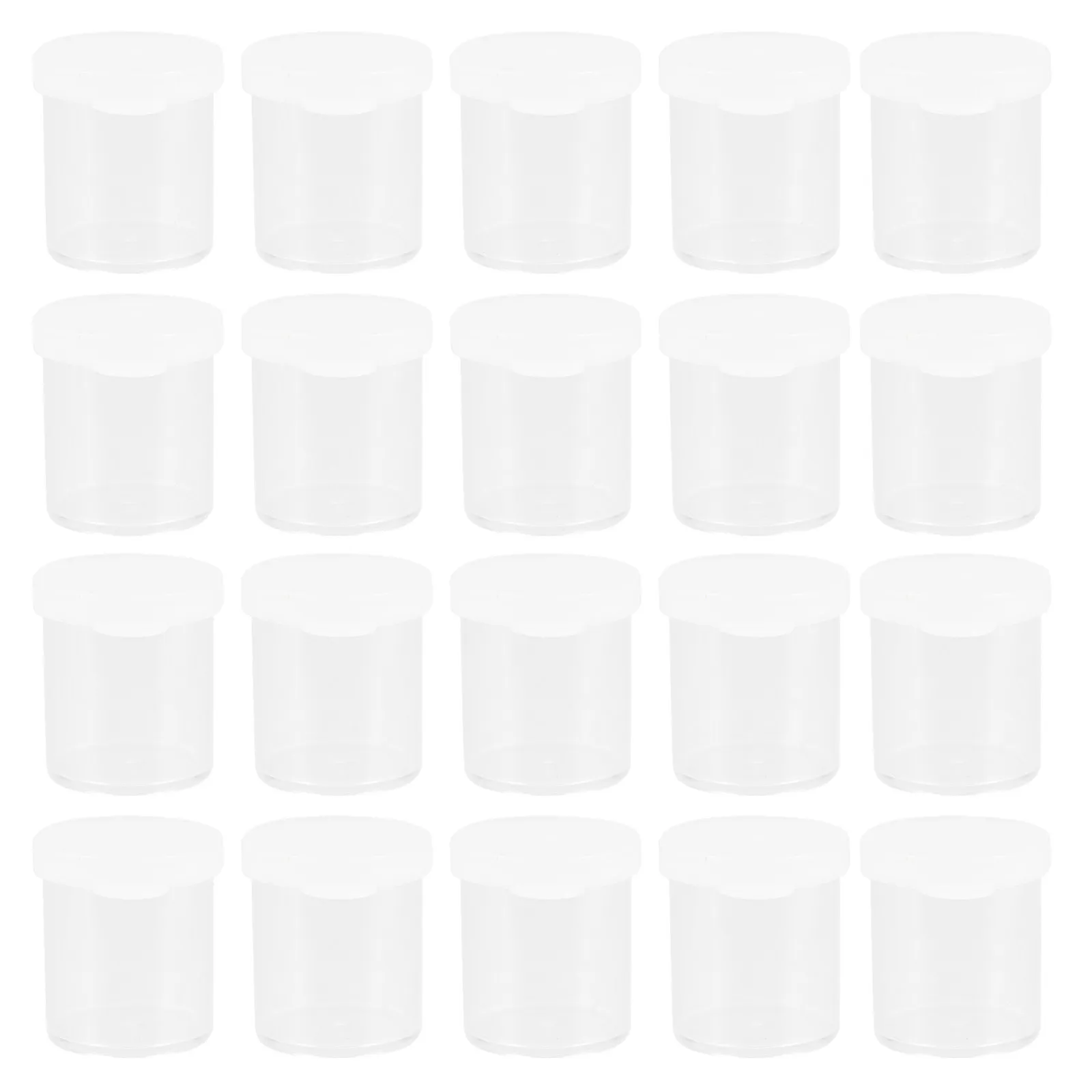 50Pcs Mini Storage Box Clear Bead Container Stable Performance Nail Individual Paint Holder Small Round Pigment Case
50Pcs Mini Storage Box Clear Bead Container Stable Performance Nail Individual Paint Holder Small Round Pigment Case