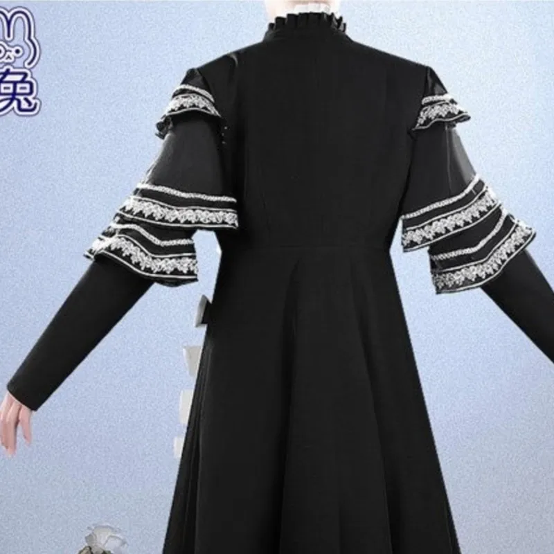 Supper Loveer disfraz de Virtual Streamer Milan Gothic Night Cosplay Costume Lolita Dress Halloween Anime Party Halloween Carniv
Supper Loveer disfraz de Virtual Streamer Milan Gothic Night Cosplay Costume Lolita Dress Halloween Anime Party Halloween Carniv