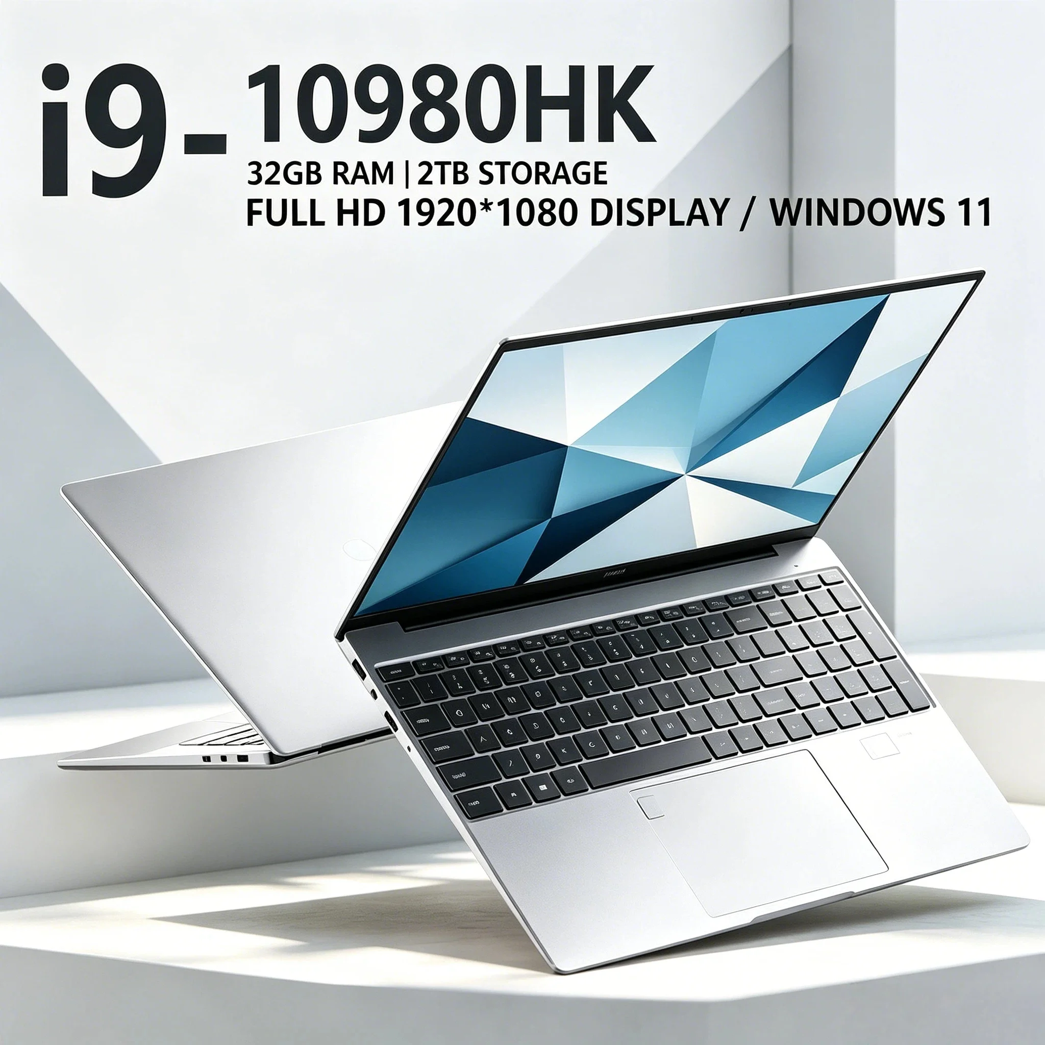 15.6 Inch Laptop Intel Core i9 10980HK Windows 11 Pro 32GB DDR4 M.2 2TB SSD Ultrabook Computer Fingerprint Unlock WIFI Gift
15.6 Inch Laptop Intel Core i9 10980HK Windows 11 Pro 32GB DDR4 M.2 2TB SSD Ultrabook Computer Fingerprint Unlock WIFI Gift