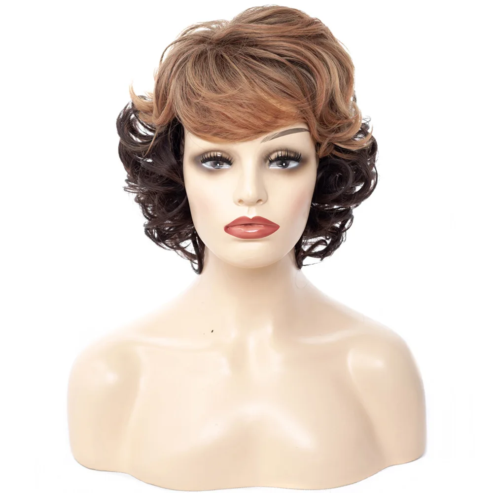 Synthetic Short Curly Ombre Wig Natural Looking Heat Resistant Women's Fashion Hair Piece Party Cosplay Daily Use
Synthetic Short Curly Ombre Wig Natural Looking Heat Resistant Women's Fashion Hair Piece Party Cosplay Daily Use