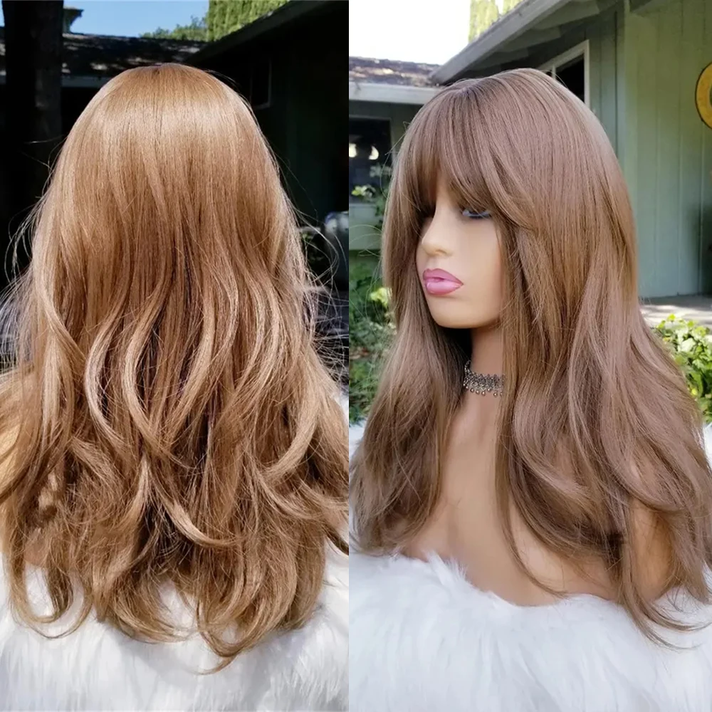 Коричневый парик с челкой, многослойный, светло-средне-коричневый, с челкой, средней длины, синтетический, термостойкий, с естественным видом, парик с прядями-челками
Коричневый парик с челкой, многослойный, светло-средне-коричневый, с челкой, средней длины, синтетический, термостойкий, с естественным видом, парик с прядями-челками