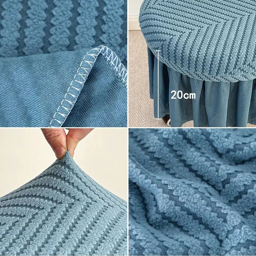 Removable Round Stool Cushion Cover Full-Coverage Thickened Seat Chair Slipcover Non-Slip Soft Elastic Stool Slipcover Kitchen
Removable Round Stool Cushion Cover Full-Coverage Thickened Seat Chair Slipcover Non-Slip Soft Elastic Stool Slipcover Kitchen
